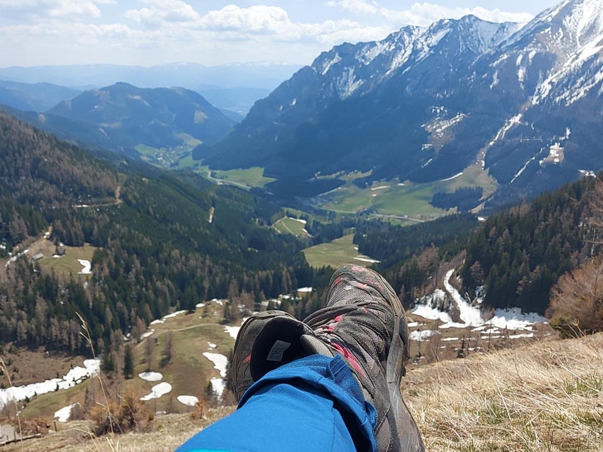 Auszeit Steiraland 6 Mit Ueberdachter Terasse Schoenen Garten Und Kostenlosen Parkplatz Leoben  Buitenkant foto
